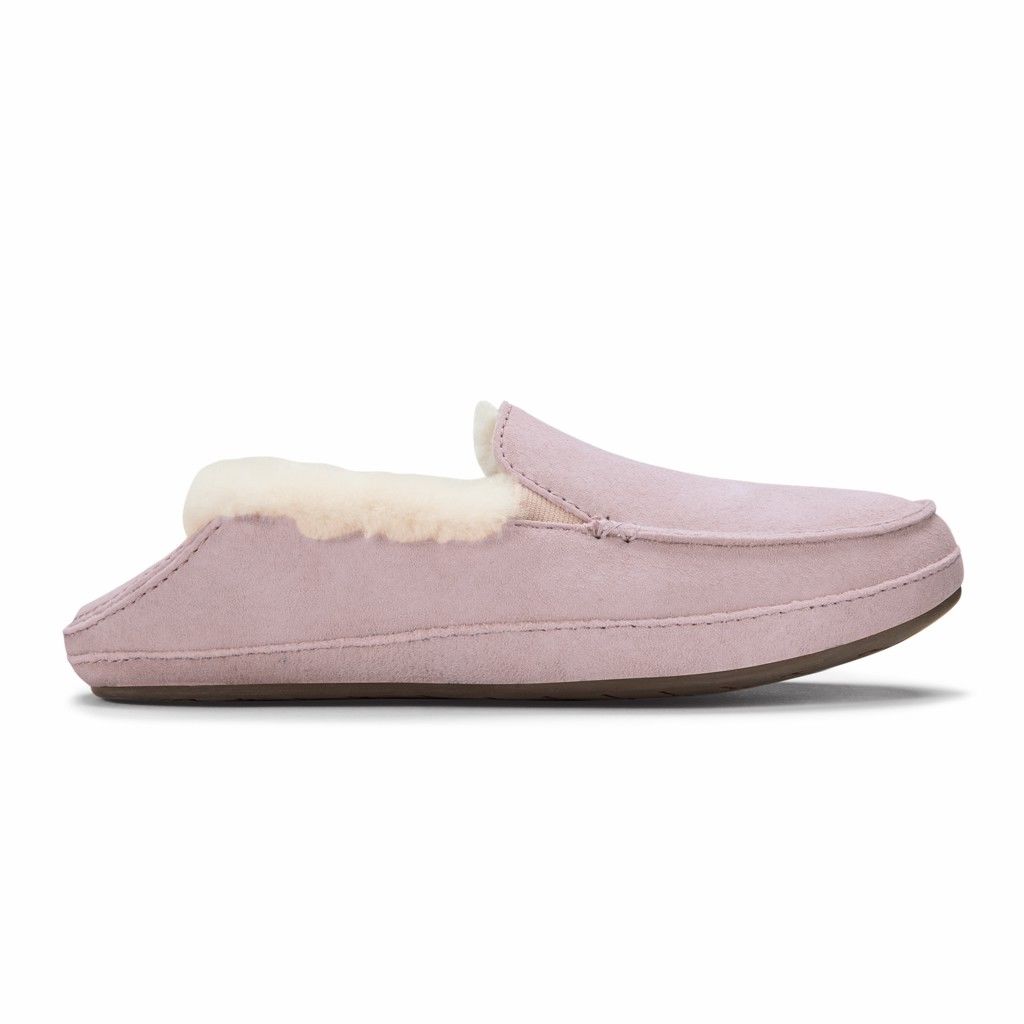 Zapatos Olukai Ku‘una - Pantuflas Mujer Rosas 20736-809